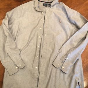 Men’s Ralph Lauren button down shirt 2xlt big tall